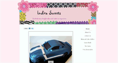 Desktop Screenshot of indirasweets.com
